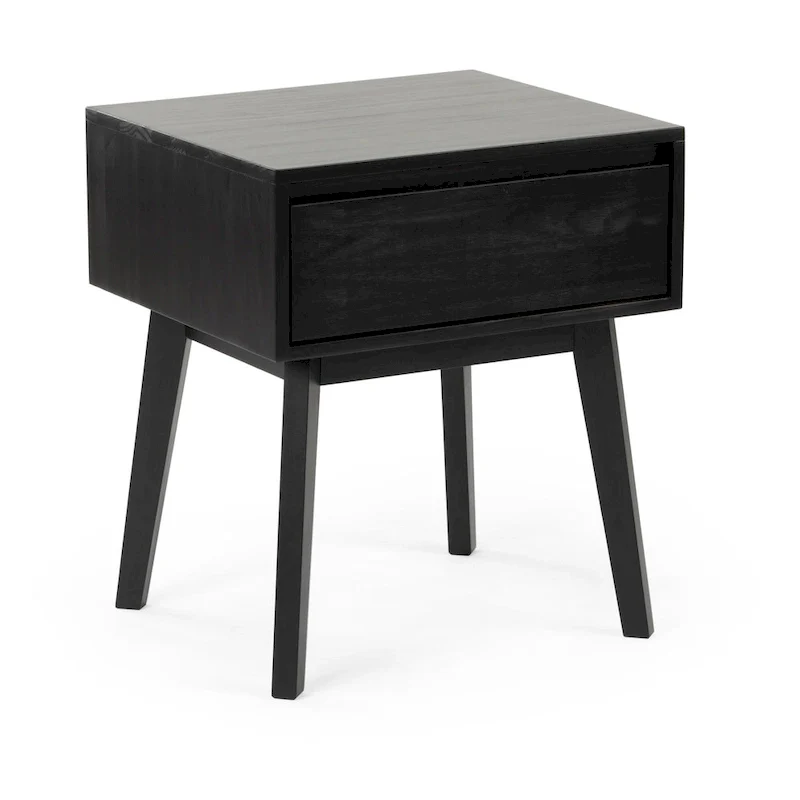 Max and Lily Scandinavian Nightstand with Drawer