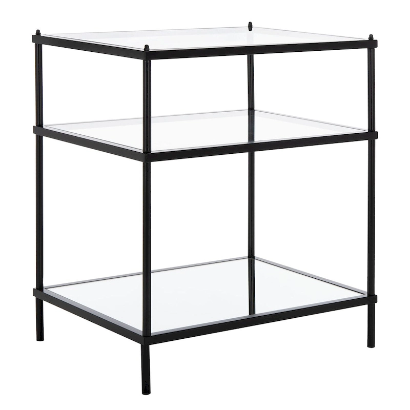 SAFAVIEH Vida 3-Tier Accent Table - 22 W x 18 D x 27 H - 22Wx18Dx27H