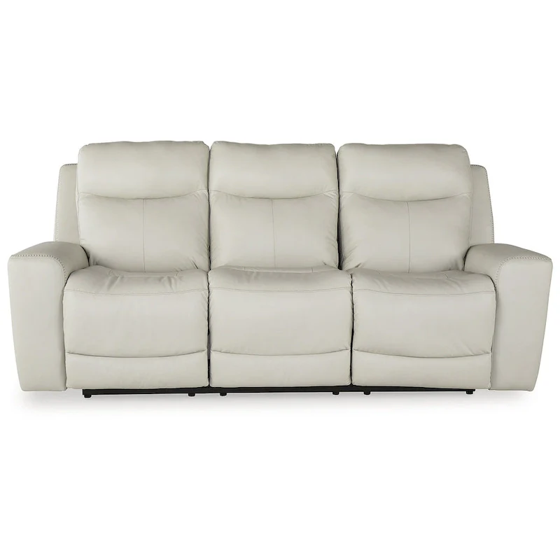 Signature Design by Ashley Mindanao Coconut Power Reclining Sofa - 89W x 42D x 43H