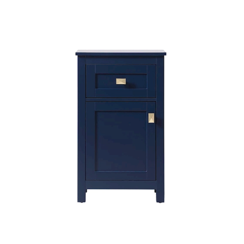 Indigo Home 18 Inch Bathroom Storage Freedstanding Cabinet