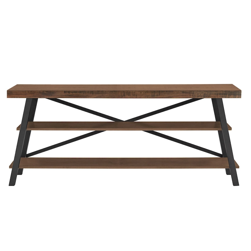 Bryson Rustic X-Base 60-inch TV Stand by iNSPIRE Q Classic