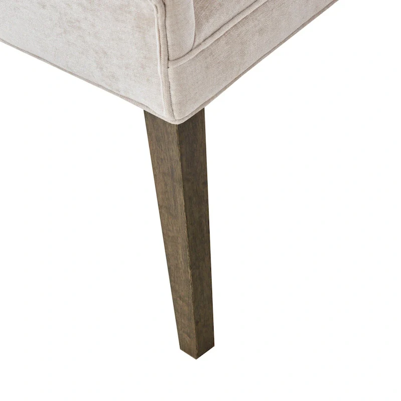 Madison Park Signature Ultra Upholstered Dining Side Chairs With Wood Legs (Set of 2)