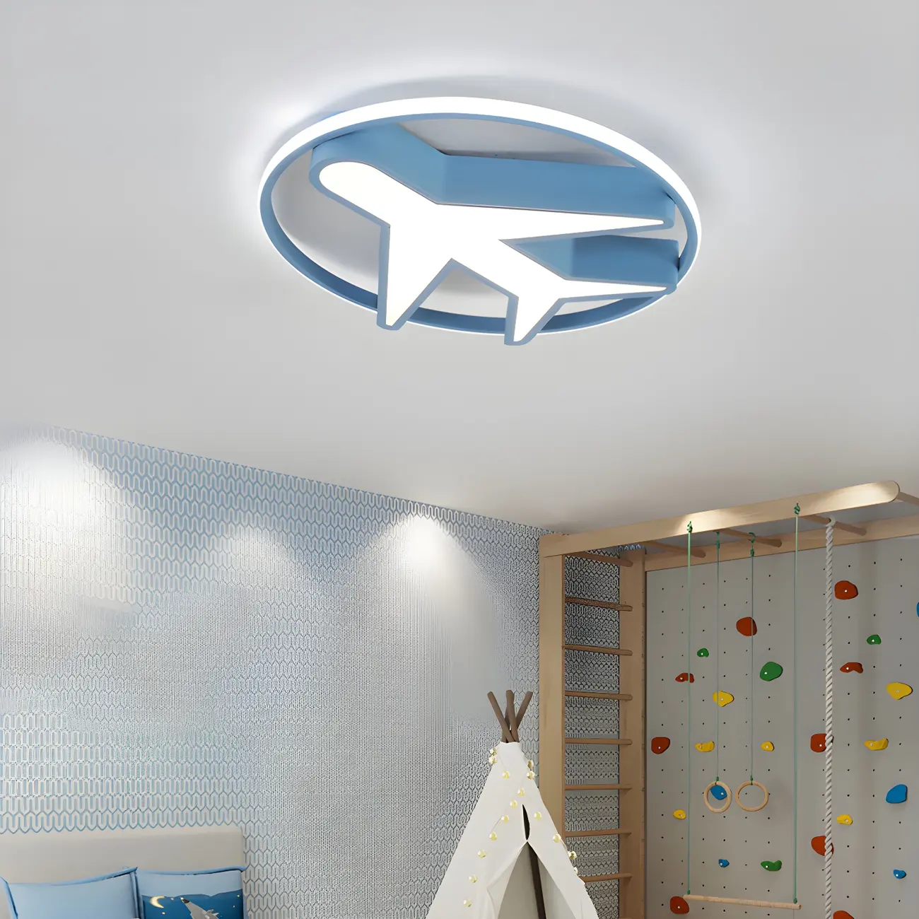 Cartoon Kids Room Flush Mount LED Ceiling Light