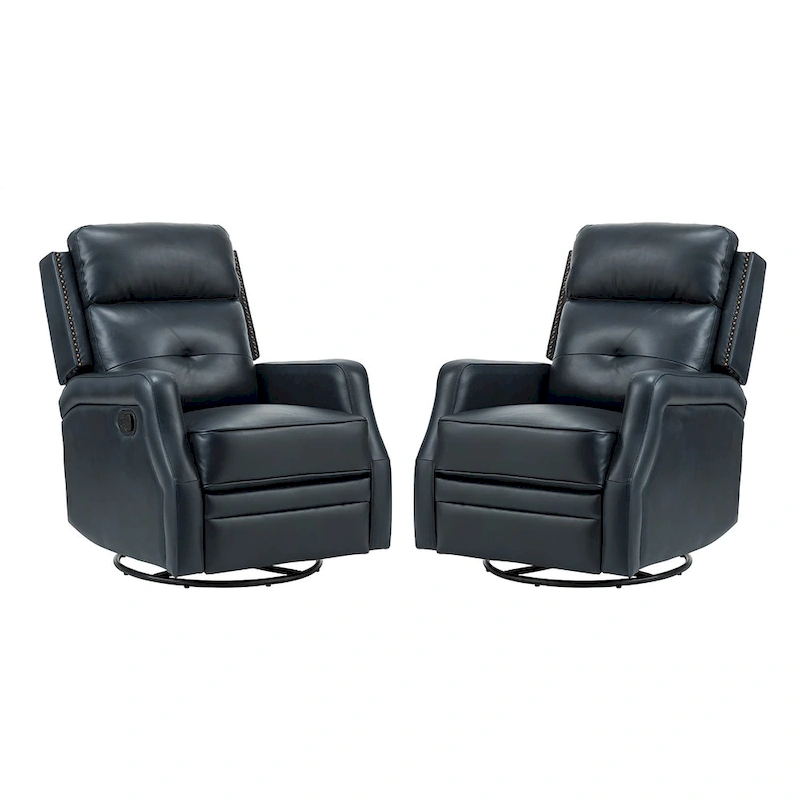 Beatriz Living Room Recliner Set Of 2 with Metal Base