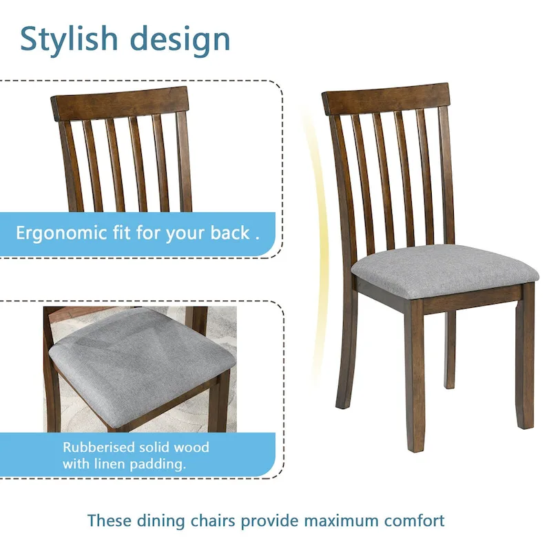 6 Piece Kitchen Dining Set