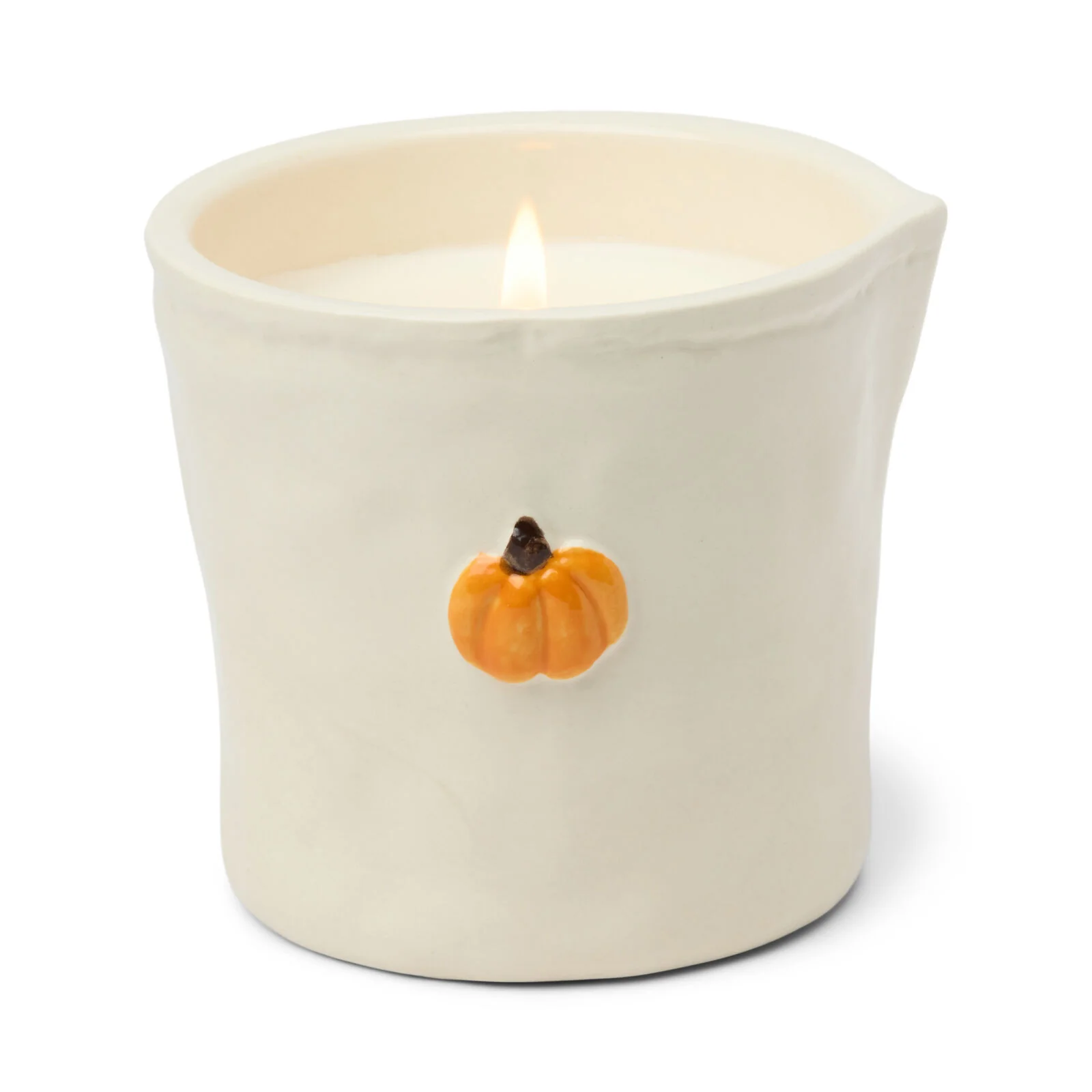 Paddywax Bistro Pumpkin Embossed Ceramic Candle - Pumpkin Spice 8oz/226g