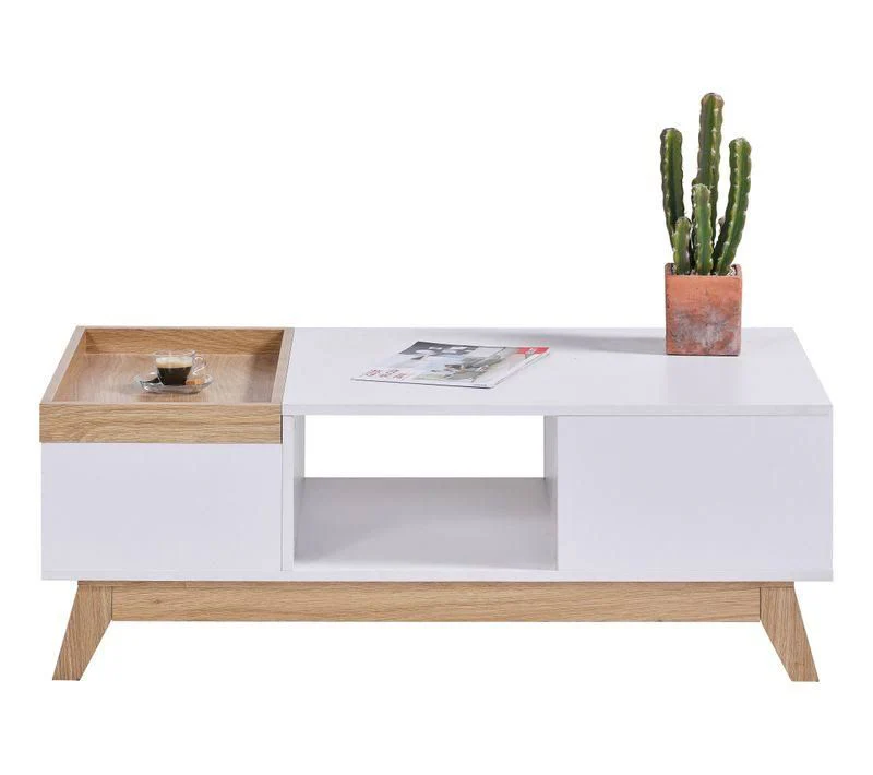 Table - Blanc/Bois