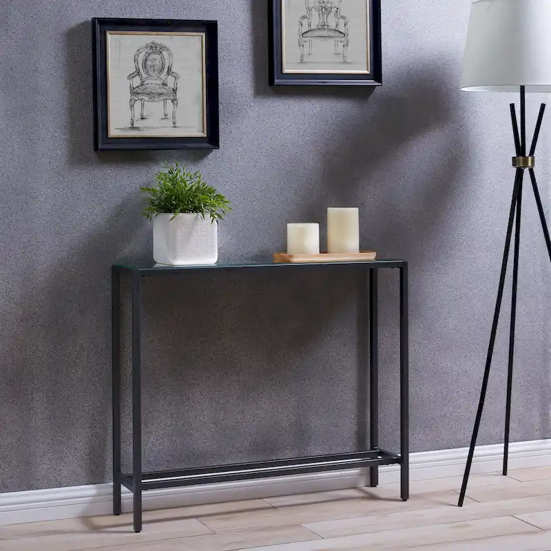 SEI Furniture Ham Narrow Console Table