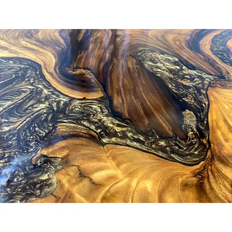 Sundaland 118  Large Slap Live Edge Dining Table