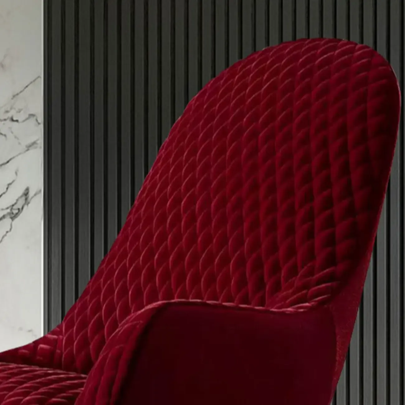 Flannel Barrel Chair Living Room