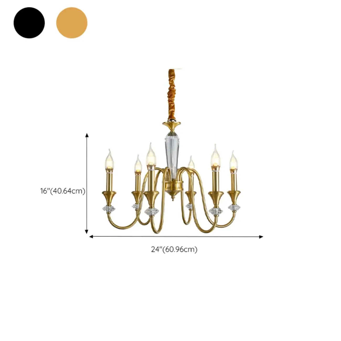 Industrial Black Glass Candelabra Chandelier in 3-10 Lights