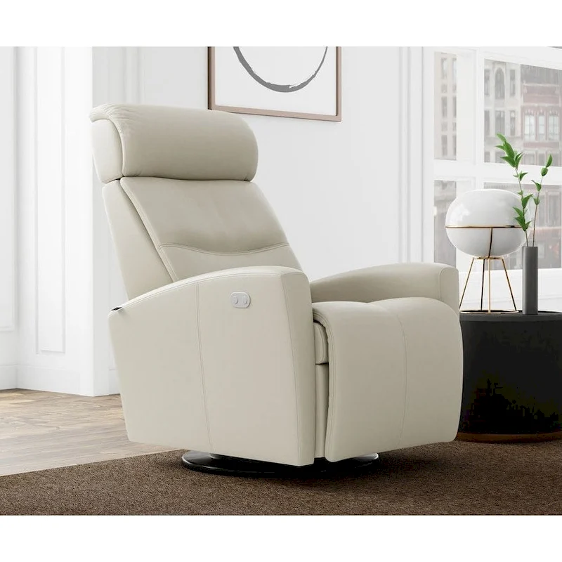 Fjords Milan Leather Swing Recliner