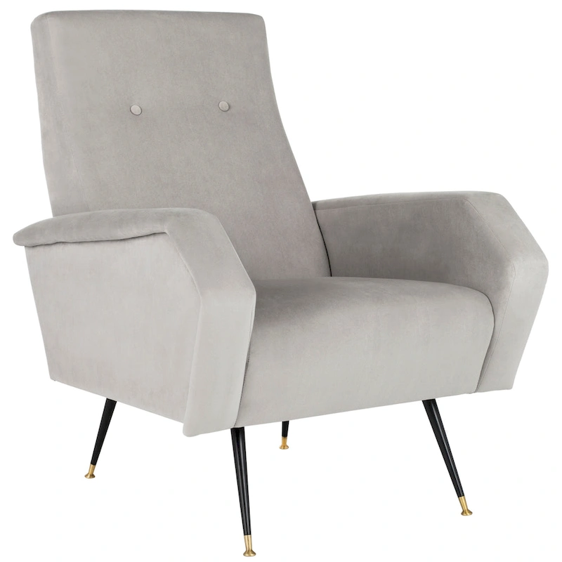 SAFAVIEH Senja Mid-Century Modern Retro Club Chair - 27.5 x 34.8 x 37 - 28Wx35Dx37H