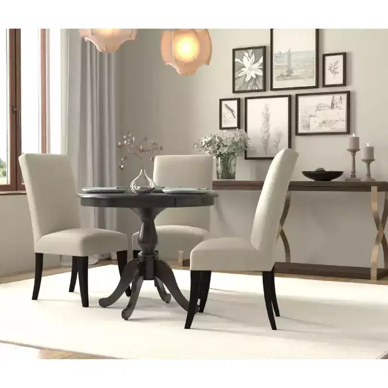 Carolina Living 36 Salem Round Pedestal Dining Table