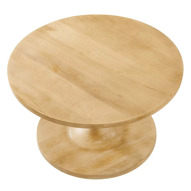 Lina 30 Round Wood Coffee Table