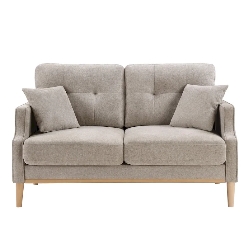 Loveseat With Waterproof Fabric,USB Charge