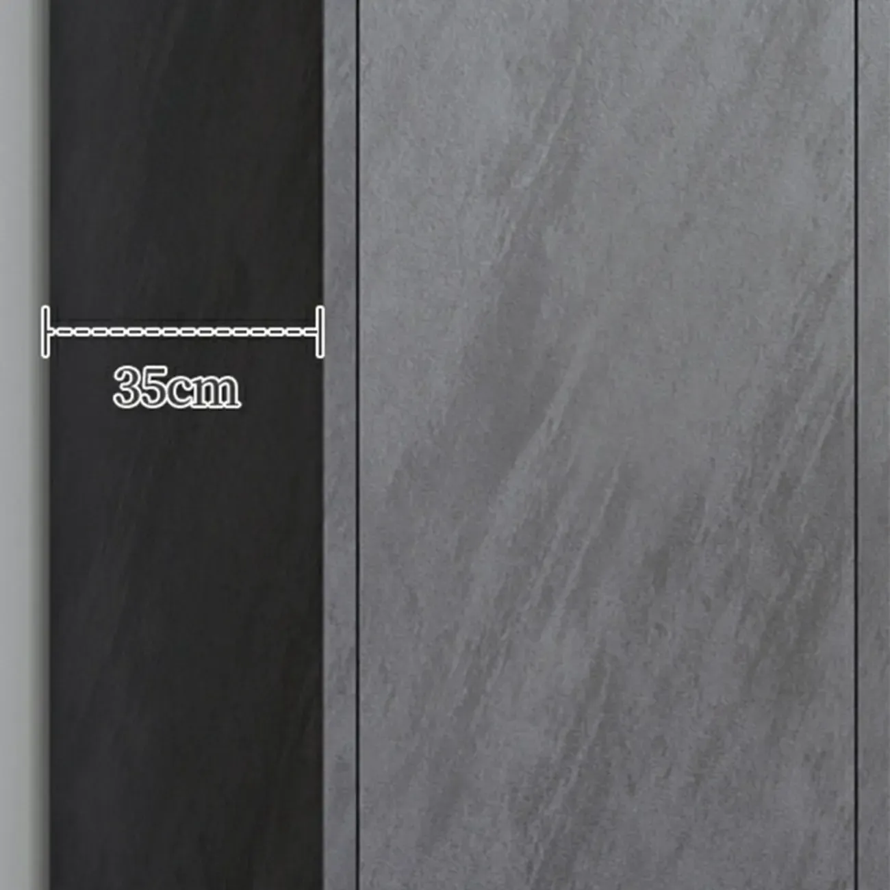 Elegant Grey Wood Hallway Shoe Cabinet with Metal Legs