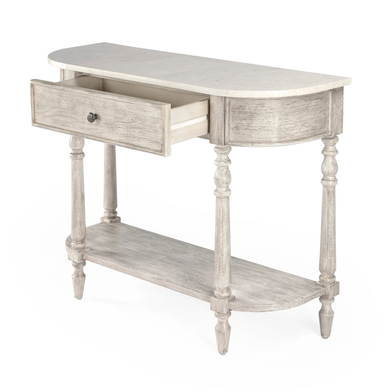 Butler Danielle Marble Console Table