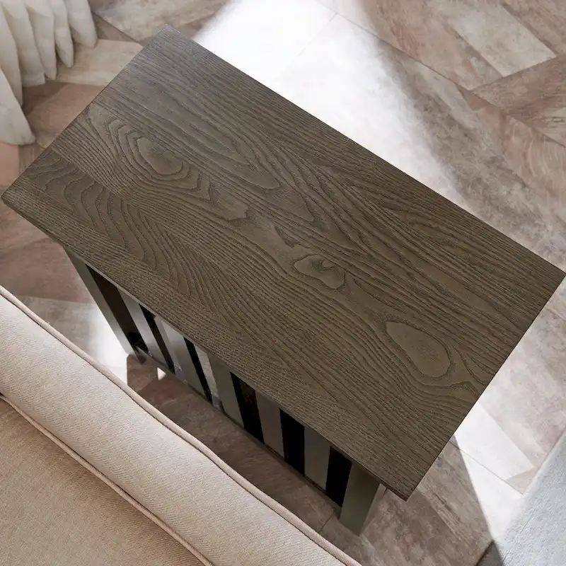 Leick Home Impeccable Transitional 1 Drawer End Table