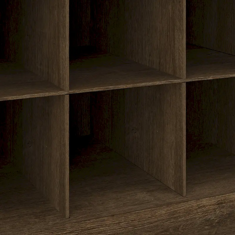 40W Hall Tree and Shoe Bench with Shelves