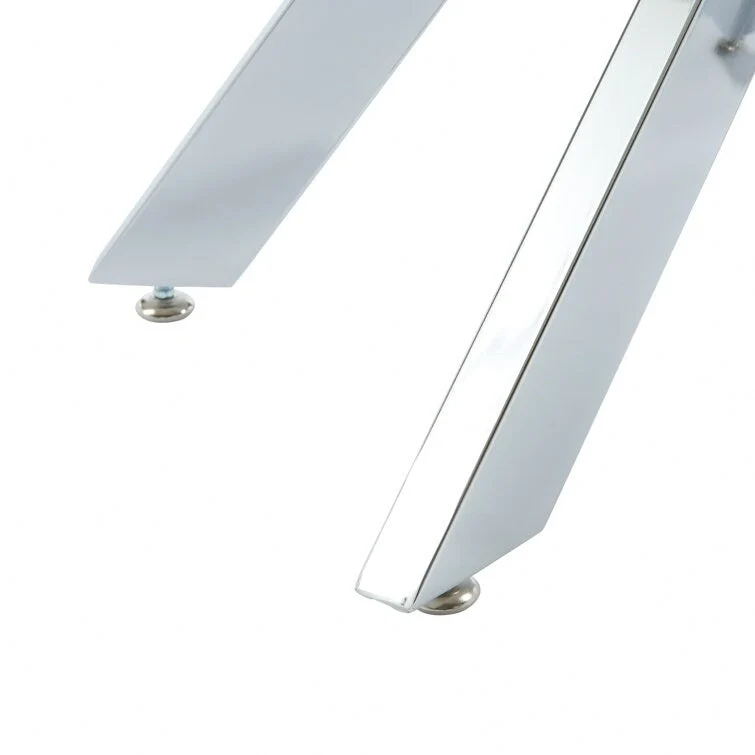 45.3 Glass Top Console Table - N/A