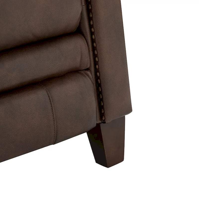 Felisa 32.48 Wide Genuine Leather Manual Recliner