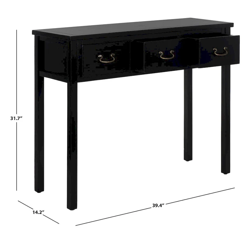 SAFAVIEH Marleine Antiqued Grey Console Table - 39.4 x 14.2 x 31.7 - 39Wx14Dx32H