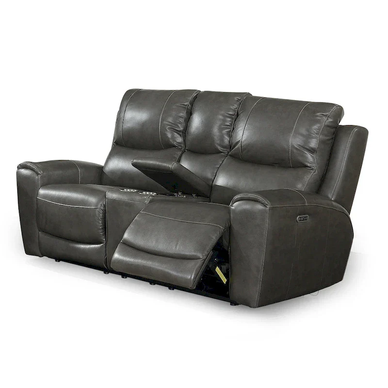 Steve Silver Fyti Top Grain Leather Power Reclining 3-piece Set