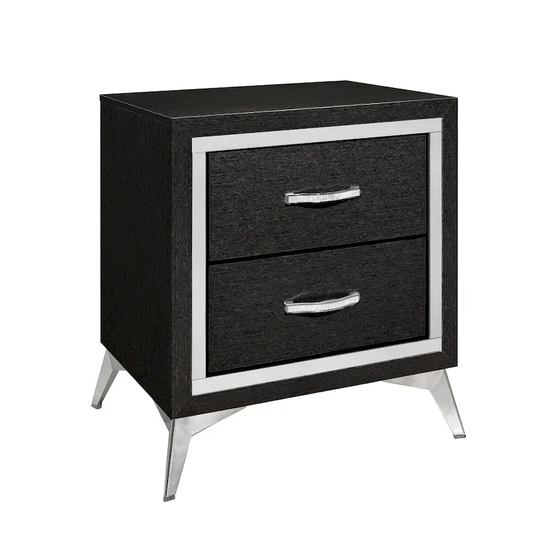 New Classic Furniture Willits 4-Piece Bedroom Set with Nightstand
