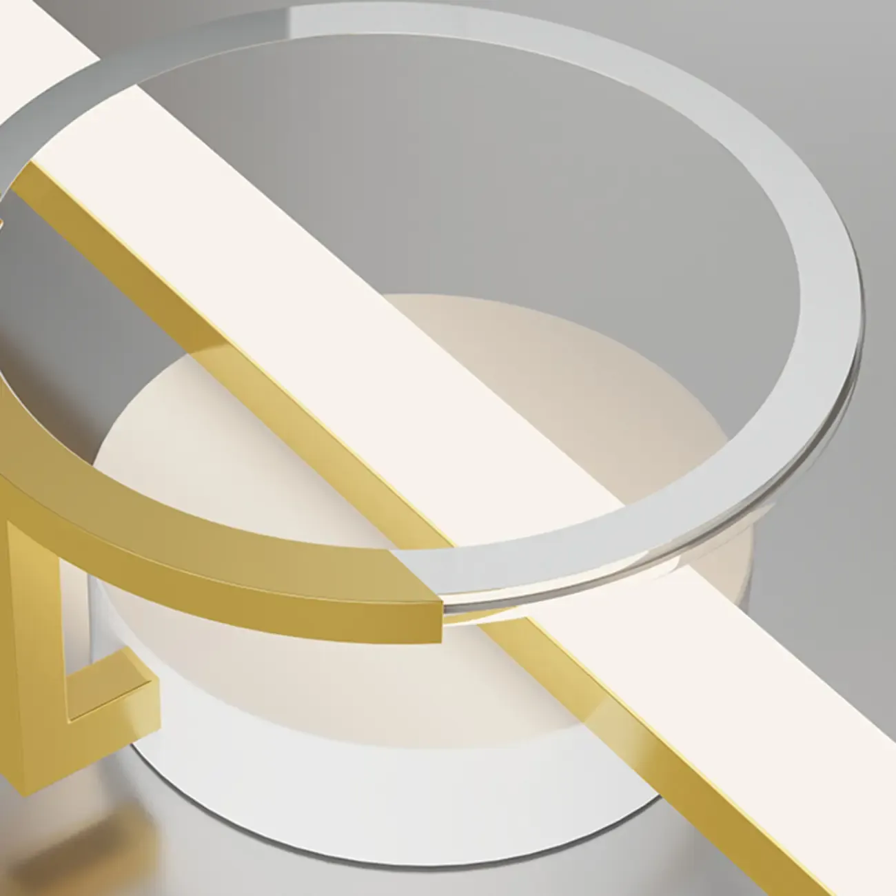 Dimmable Glass Bathroom Vanity Light with Integrated LED