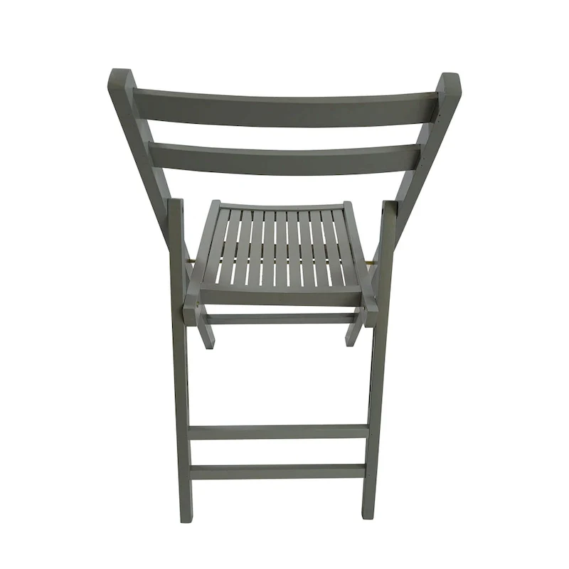 Wood Folding Chair Set of 4