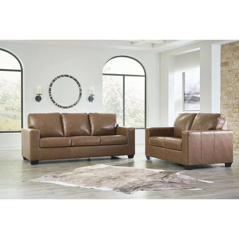 Bolsena Brown 2-Piece Upholstery Package - 85W x 38D x 36H