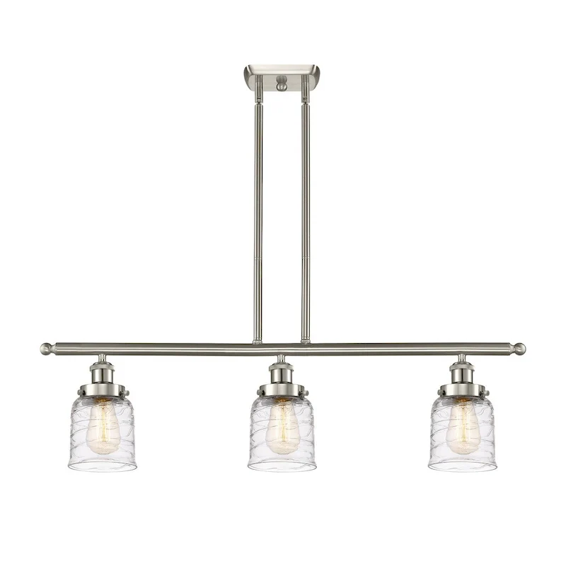 Innovations Lighting Bell - 3 Light 36  Island Light - 5  Shade