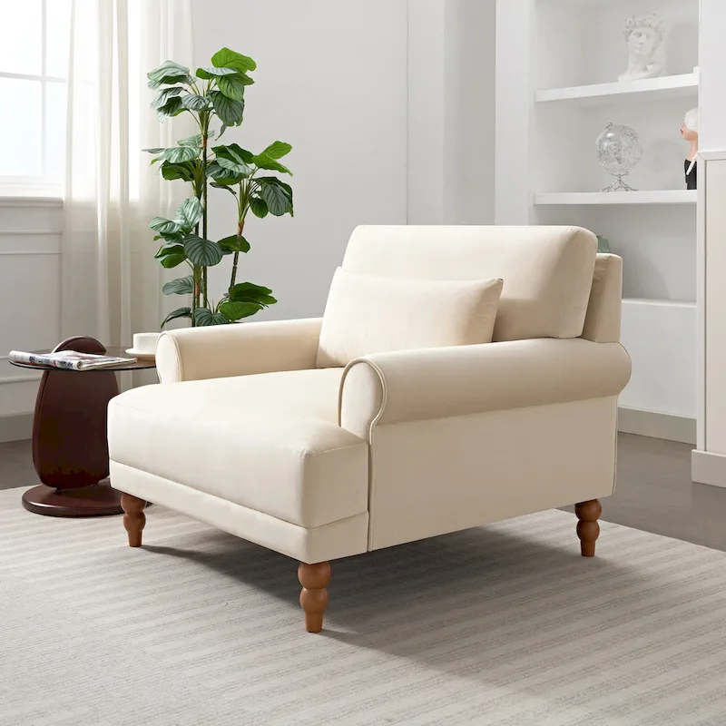 Naci Modern Fabric Accent Chair by Christopher Knight Home