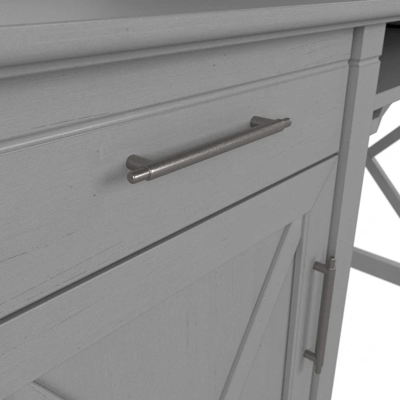 48W Small Computer Desk with Hutch