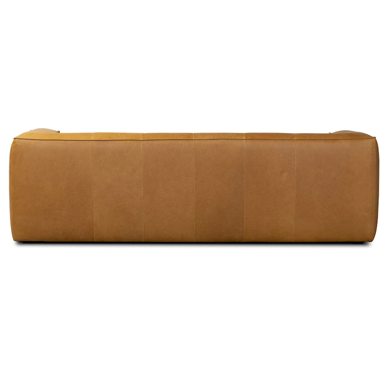 Poly & Bark Capa 92 Sofa - Full Grain Genuine Italian Leather