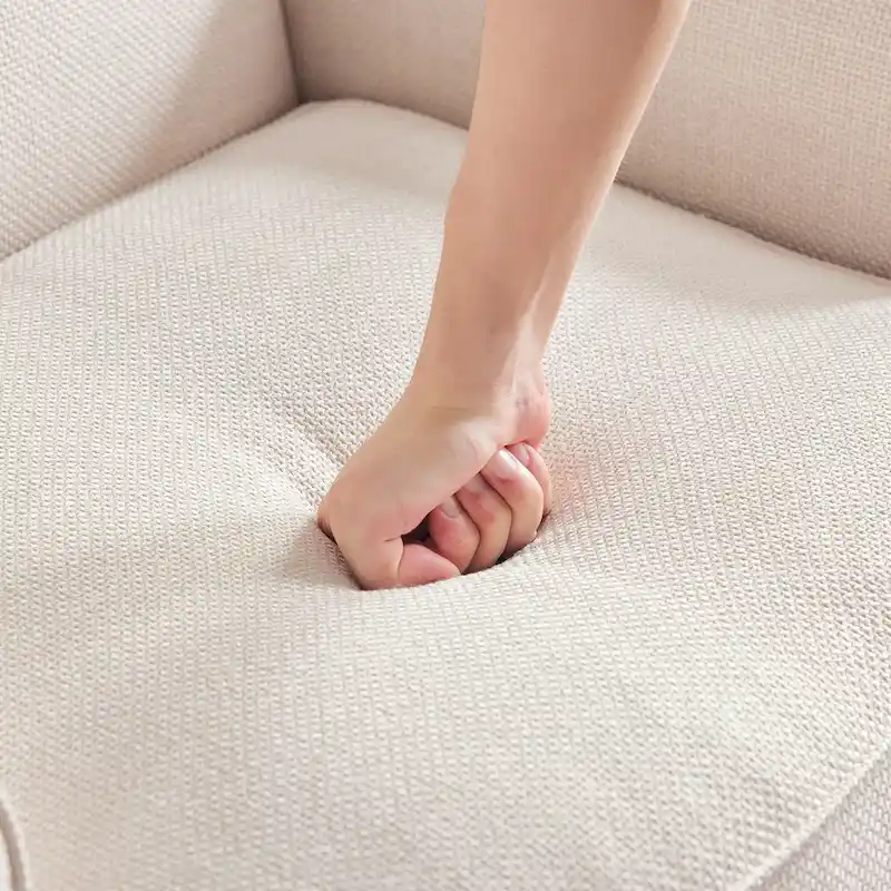 HUIMO Fabric Arm Chair and Loveseat Set