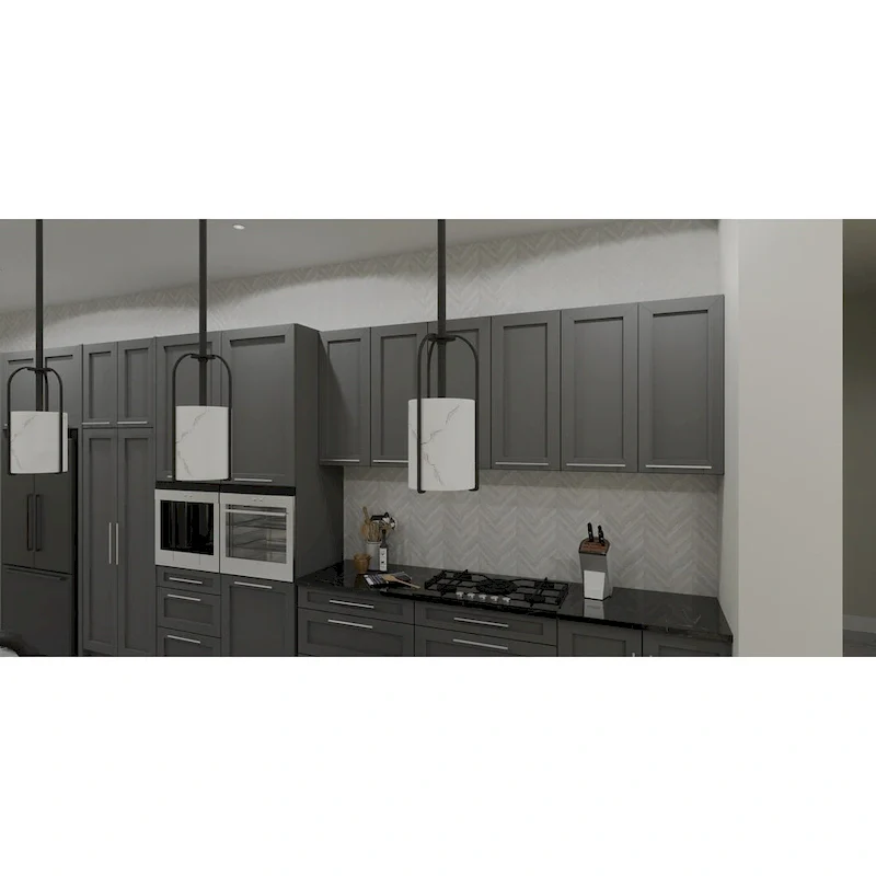 Fairbanks 1-Light Matte Black Mini Pendant Light