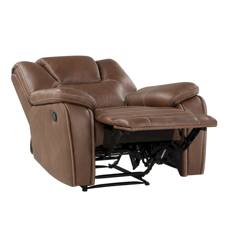 Steve Silver Kameryn Faux Leather Manual Recliner