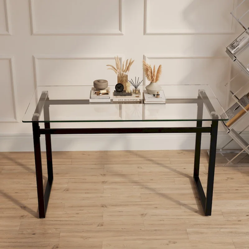 Rectangular Glass Dining Table