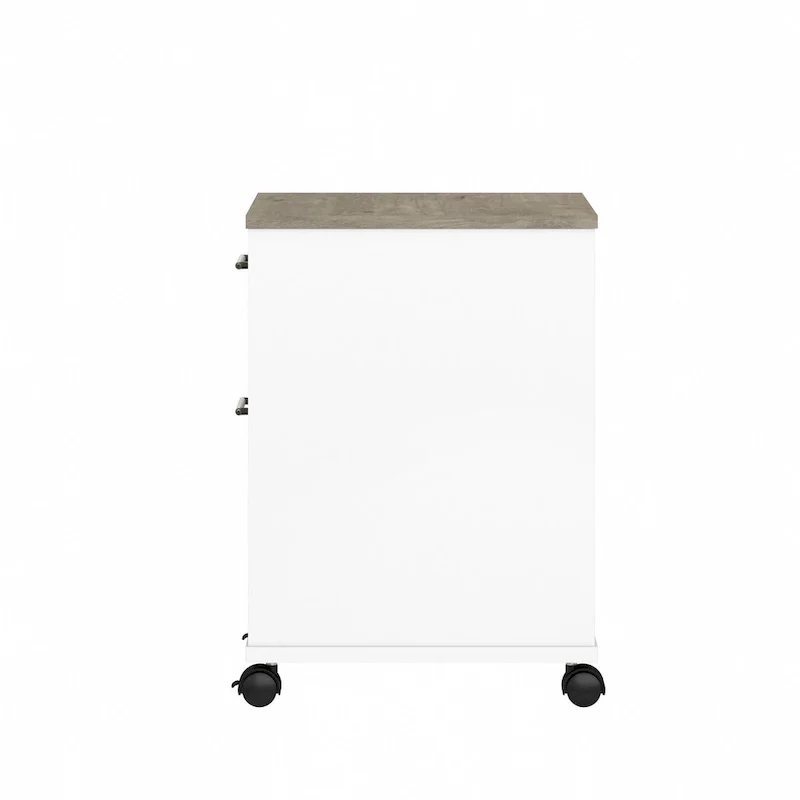 2 Drawer Mobile File Cabinet by