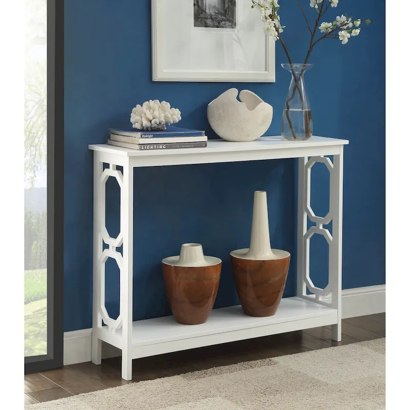 Convenience Concepts Omega Console Table with Shelf