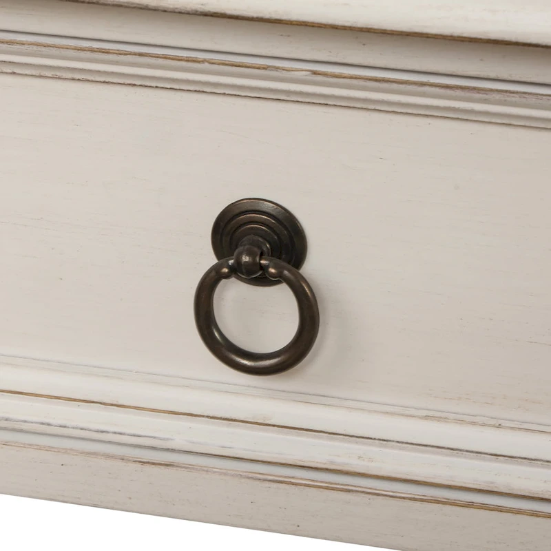 Modern Sofa Table with Drawers