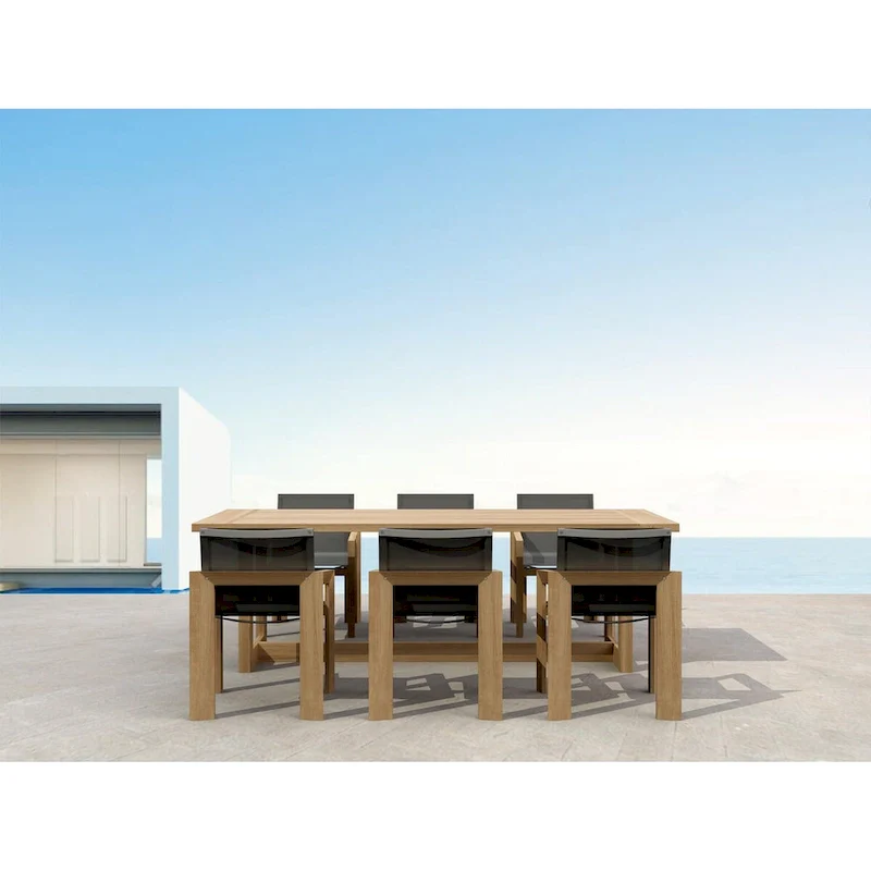SET-856 7-pc Smyrna Dining Table Set
