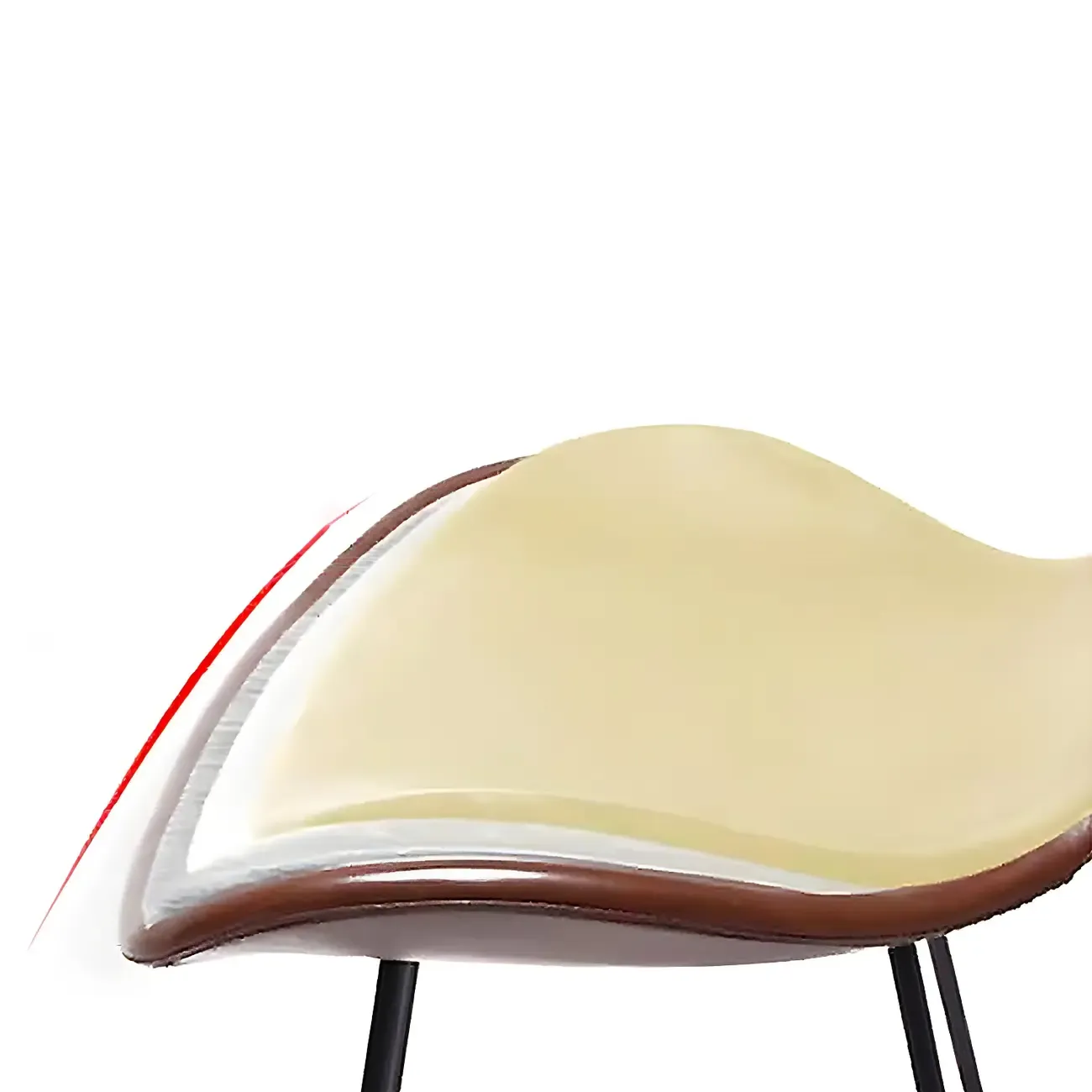 Classic Brown Saddle Leather Counter Height Bar Stools