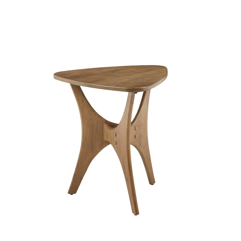 INK+IVY Blaze Triangle Wood Side Table