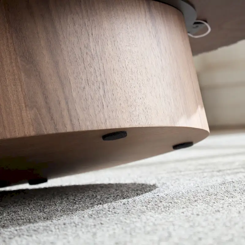 Modern Handcraft Drum Coffee Table