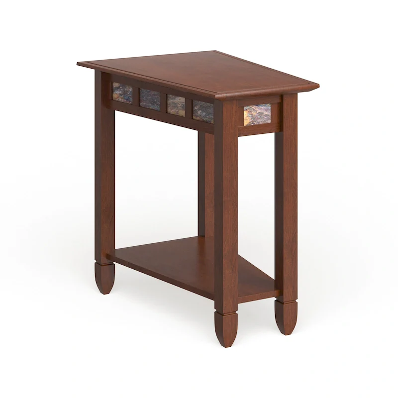 Leick Home Ixia Recliner Wedge End Table
