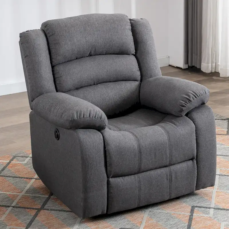 Ebello Electric Lift Recliner With Padded Arms and USB - 1 seat - 1 seat