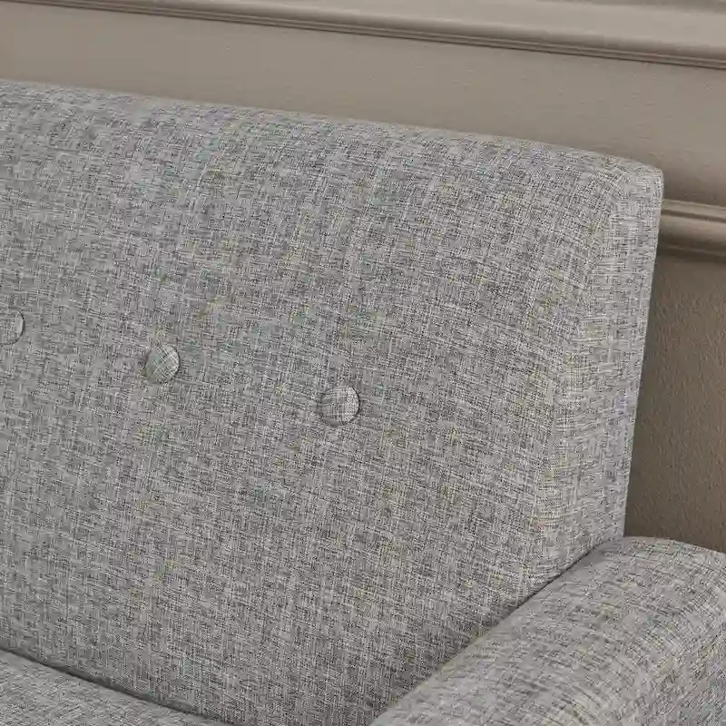 Sawyer Mid Century Modern Fabric Club Chair by Christopher Knight Home